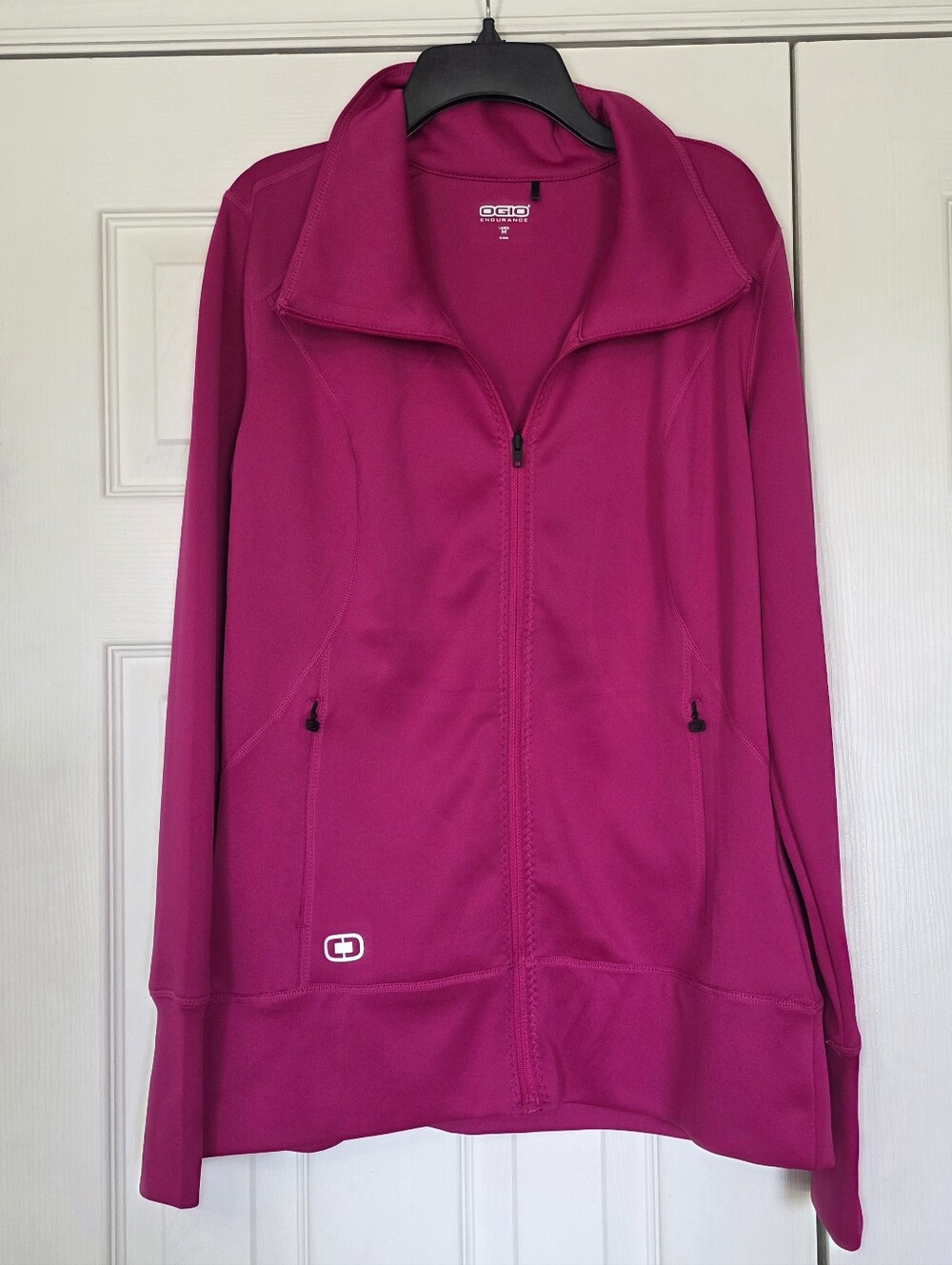 OGIO Performance Women's Pink Longsleeve Full Zippered Athletic Jacket